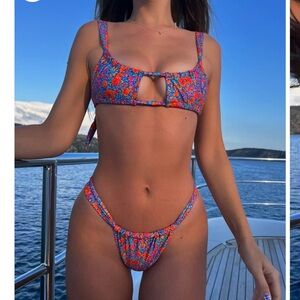 Strawberry milk mob bikini bottoms NWT